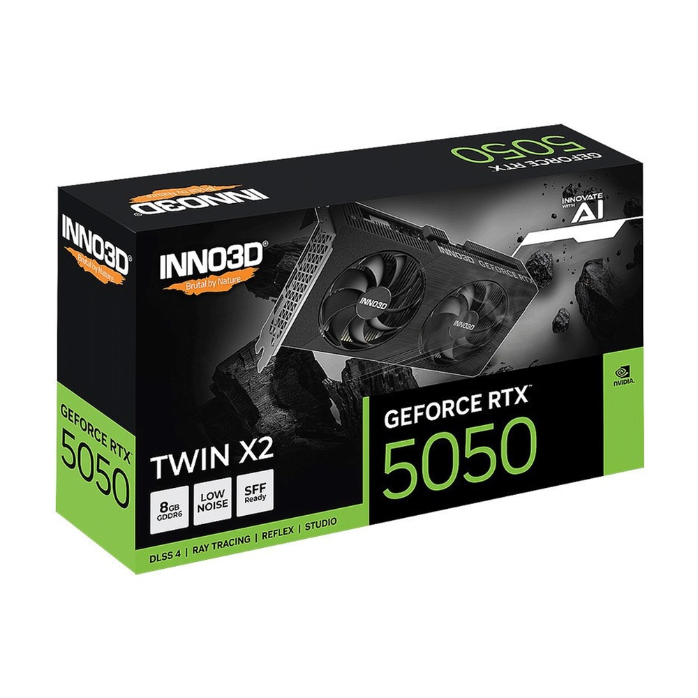Card màn hình INNO3D GeForce RTX 5050 TWIN X2 (N50502-08D6-174071N)
