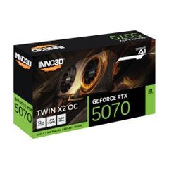 Card màn hình INNO3D GeForce RTX 5070 Twin X2 OC