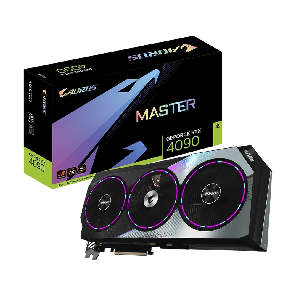 Card màn hình Gigabyte RTX 4090 Aorus Master 24GB GDDR6X