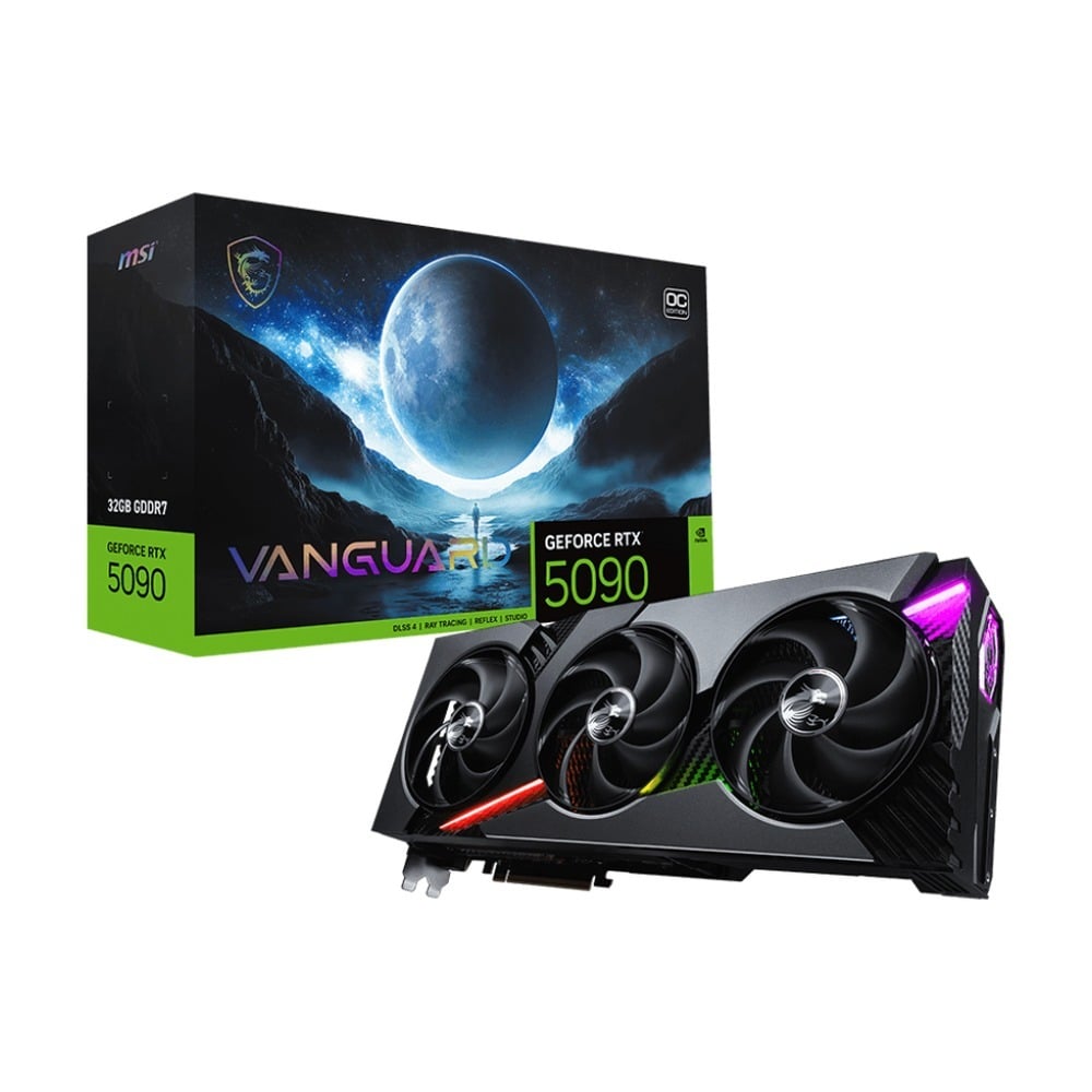 Card màn hình MSI RTX 5090 Vanguard OC 32GB GDDR6