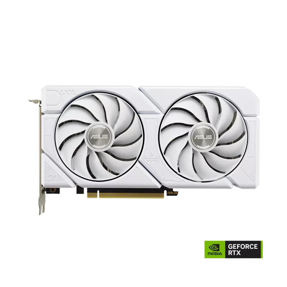 Card màn hình ASUS Dual RTX 4060 EVO White OC Edition 8GB GDDR6