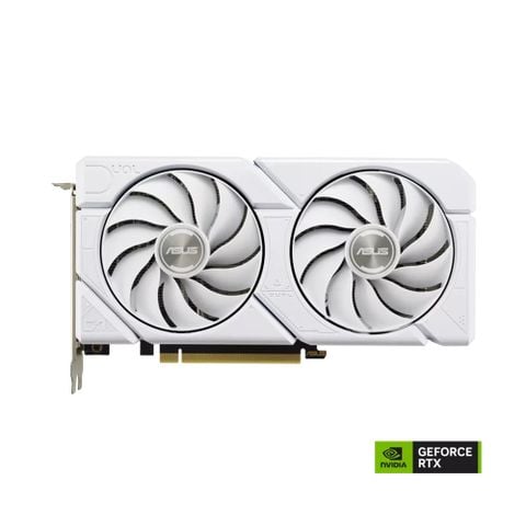 Card màn hình ASUS Dual RTX 4060 EVO White OC Edition 8GB GDDR6