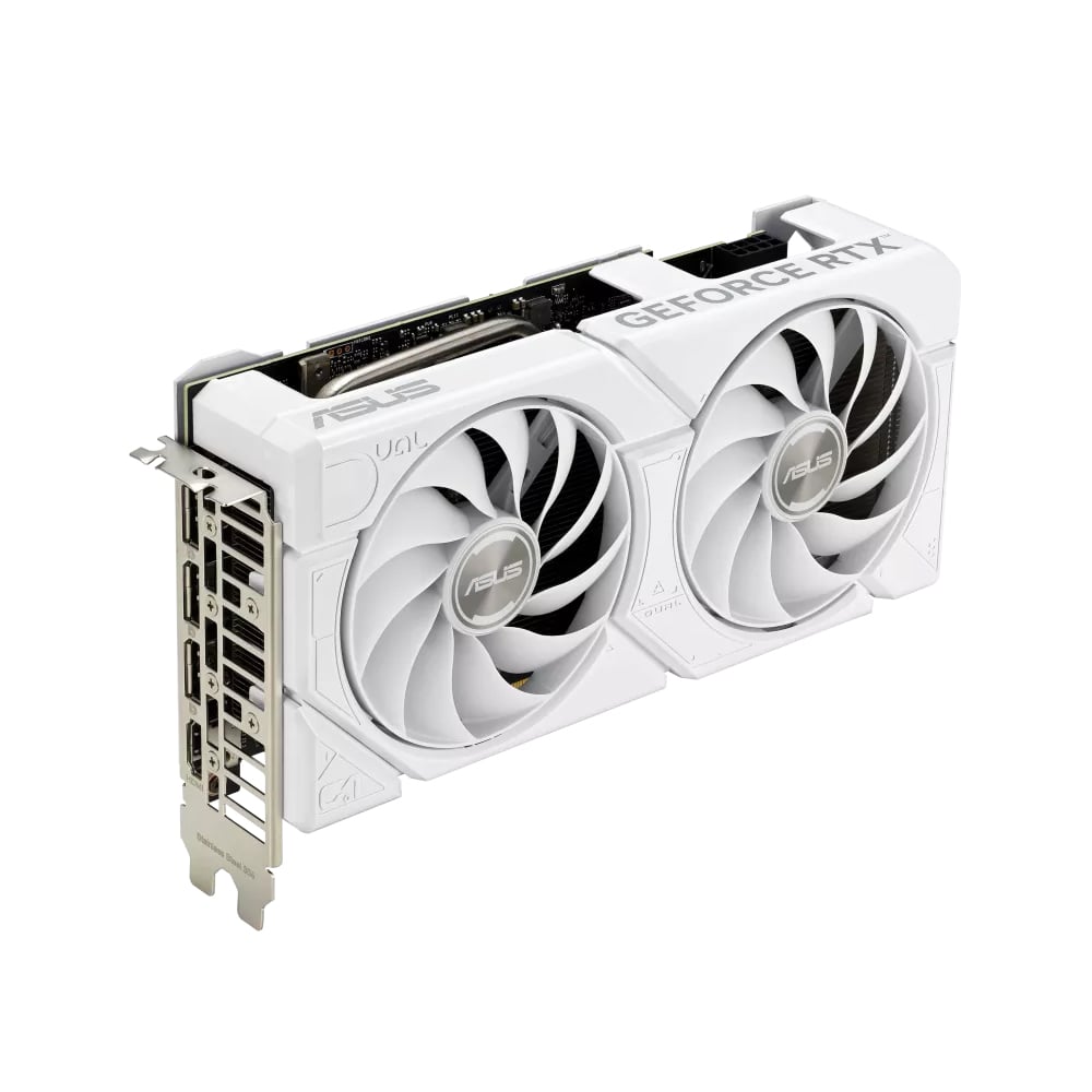Card màn hình ASUS Dual RTX 4060 EVO White OC Edition 8GB GDDR6