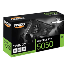 Card màn hình INNO3D GeForce RTX 5050 TWIN X2 (N50502-08D6-174071N)