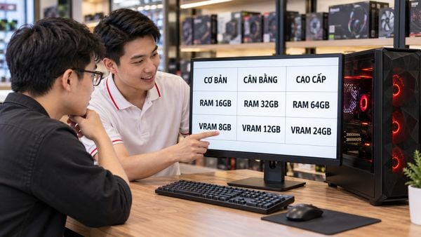 Tư vấn chọn cấu hình PC AI theo nhu cầu