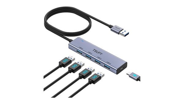 Hub USB - Hub 4 cổng có đủ không?