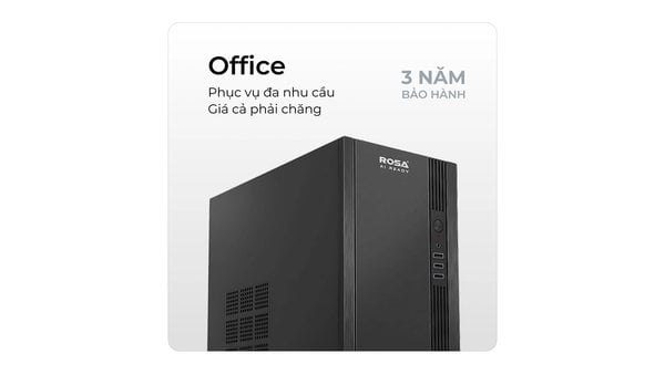 Máy Bộ Rosa - Máy bộ Rosa khác gì so với PC tự build?