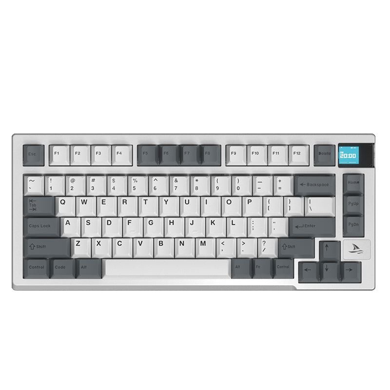 Phím Cơ Darmoshark K8 Tri-mode RGB Trắng 3 Mode