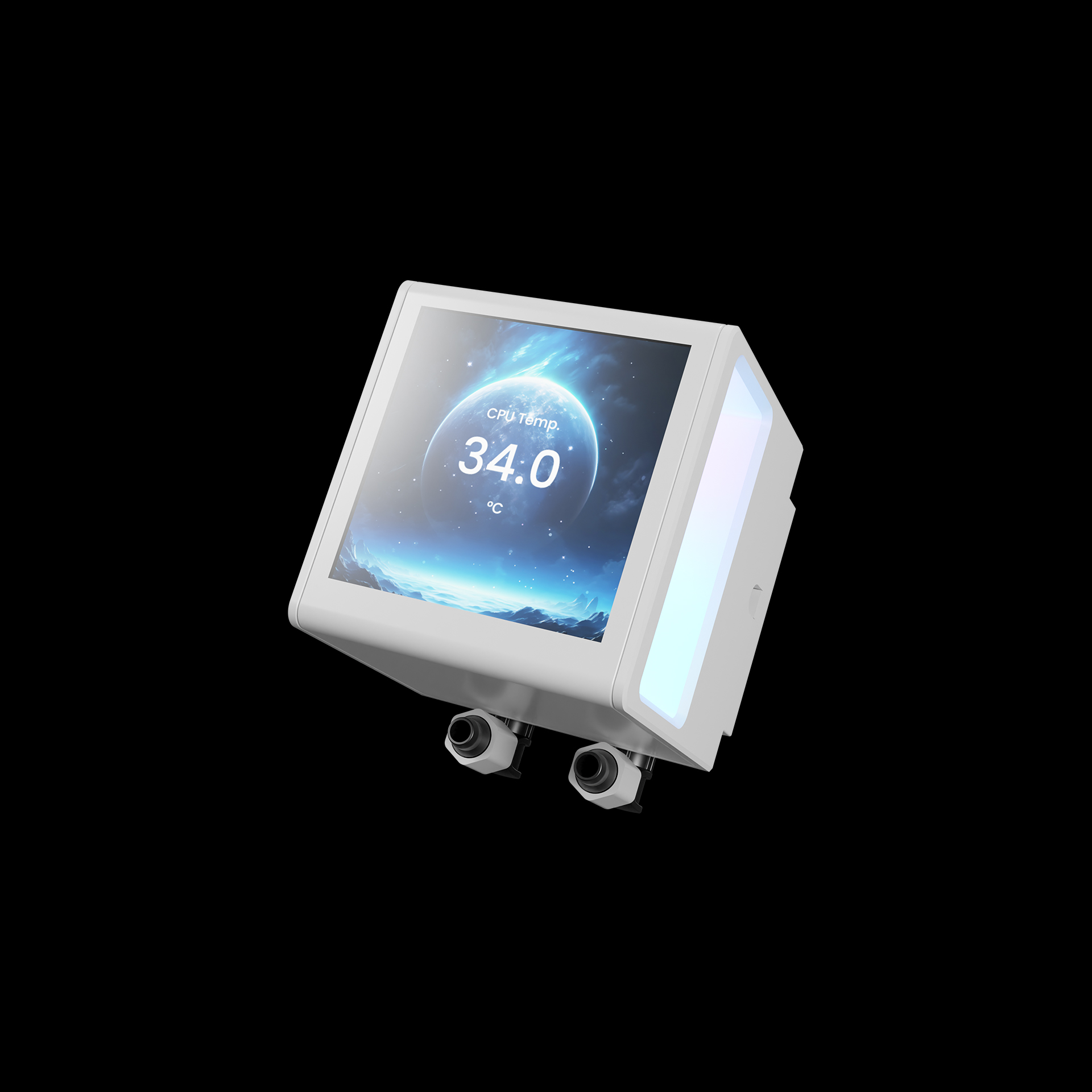 Tản nhiệt nước AIO Gamdias CHIONE P5-240 Trắng