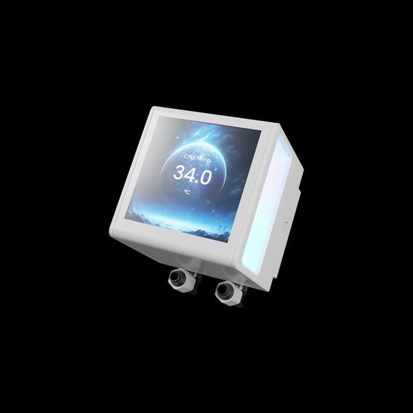 Tản nhiệt nước AIO Gamdias CHIONE P5-240 Trắng