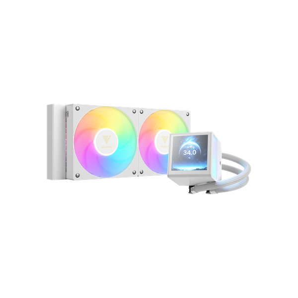 Tản nhiệt nước AIO Gamdias CHIONE P5-240 Trắng