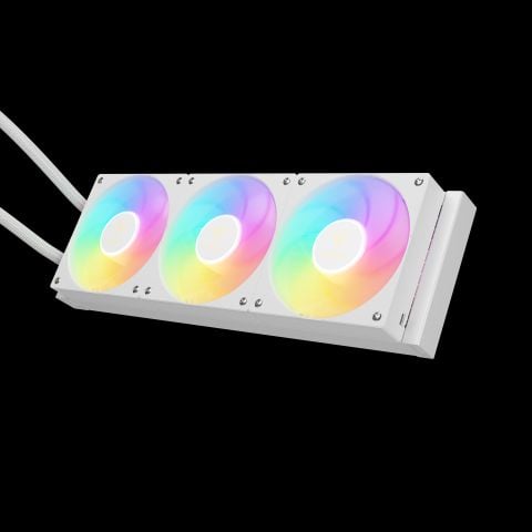 Tản nhiệt nước AIO Gamdias CHIONE P5-360 Trắng