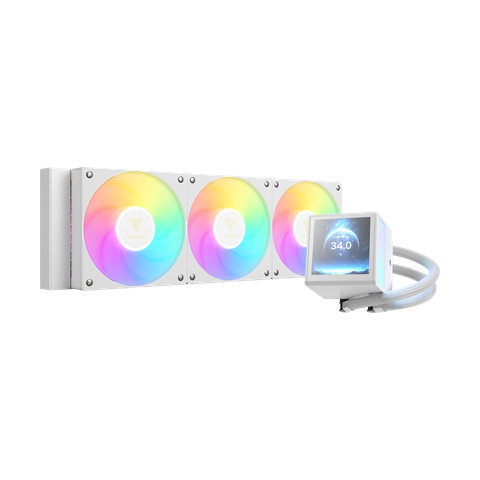 Tản nhiệt nước AIO Gamdias CHIONE P5-360 Trắng