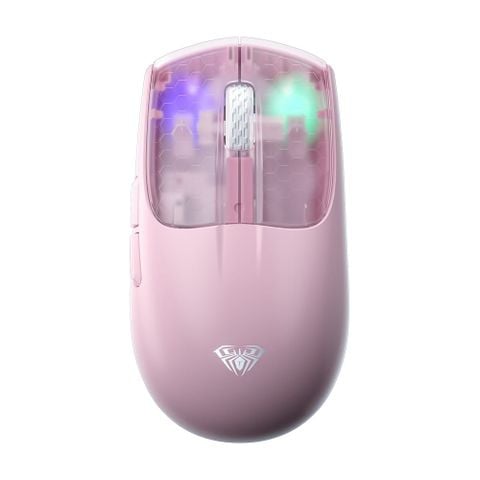 Chuột AULA Gaming SC560 3 mode Hồng