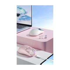 Chuột AULA Gaming SC560 3 mode Hồng