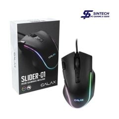 Chuột Galax Gaming SLIDER 01 RGB 7200 DPI Wired