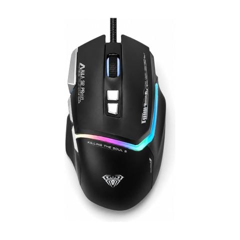 Chuột Gaming Aula có dây S12 PRO ĐEN