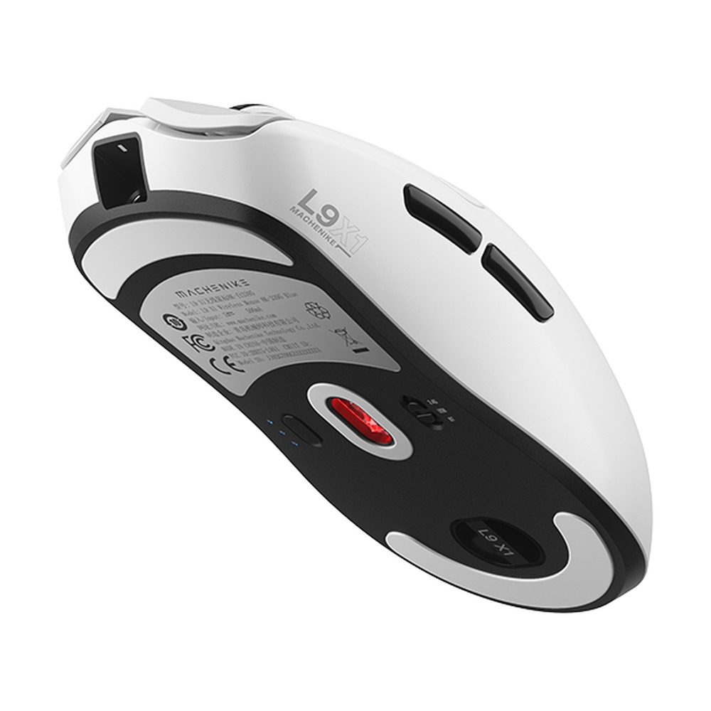 Chuột Machenike L9X1 PAW 3311 kết nối 3 Mode Trắng Không dây