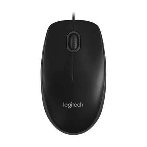 Chuột Logitech B100 Đen Có Dây