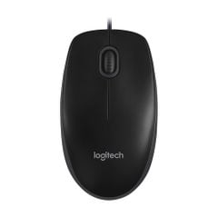 Chuột Logitech B100 Đen Có Dây