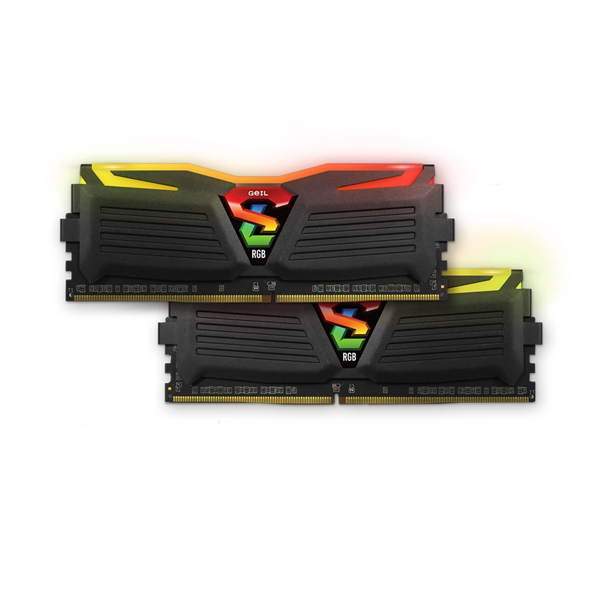 RAM GEIL SUPER LUCE RGB 8G DDR4 3600MHz Đen
