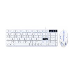 Combo Bàn Phím Chuột G21B (Trắng) Có Dây
