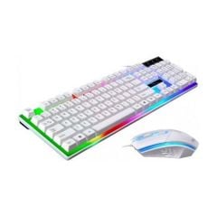 Combo Bàn Phím Chuột G21B (Trắng) Có Dây