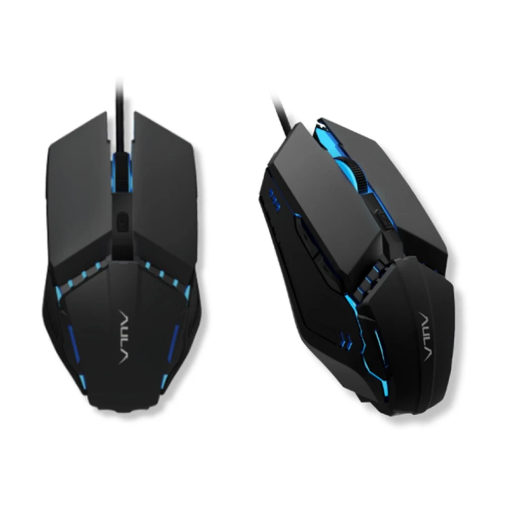 Chuột gaming Aula F2023 nhìn hai góc
