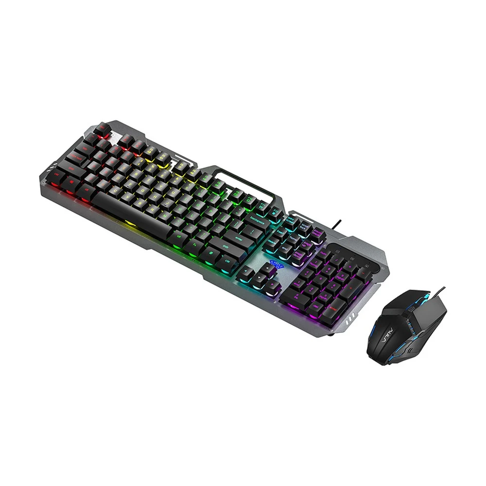 Combo Bàn Phím Chuột Gaming Aula F2023 (Đen) Có Dây