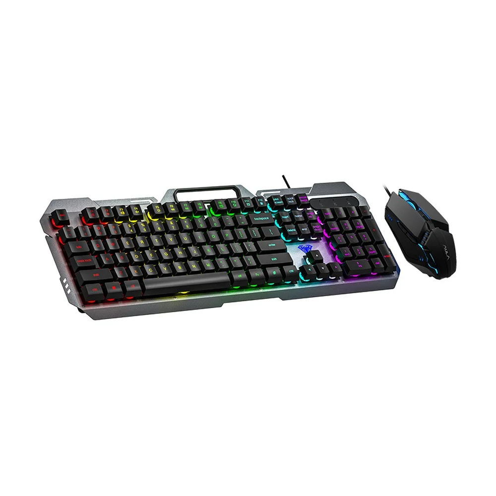 Combo Bàn Phím Chuột Gaming Aula F2023 (Đen) Có Dây
