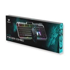 Combo Bàn Phím Chuột Gaming Aula F2023 (Đen) Có Dây