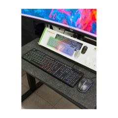 Combo Bàn Phím Chuột Simetech KM-120 LED RGB