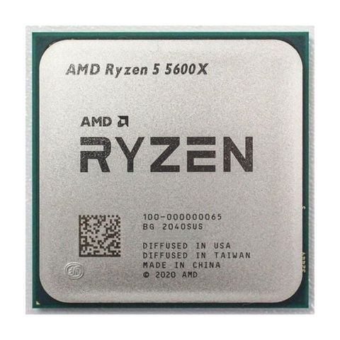 CPU AMD Ryzen 5 5600X (4.6GHz, 6 Nhân 12 Luồng) - Tray
