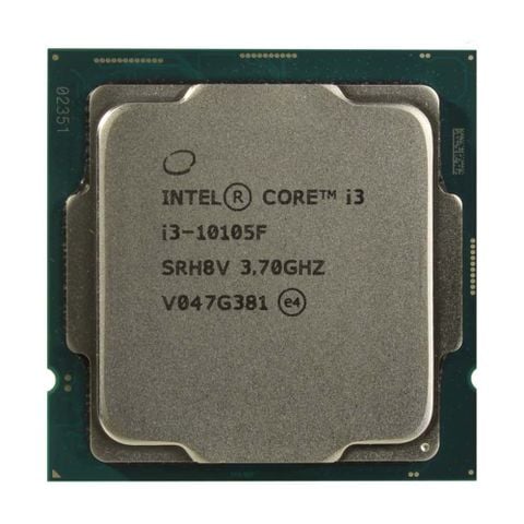 CPU Intel Core i3 10105F (4.4GHz, 4 Nhân 8 Luồng) - Tray