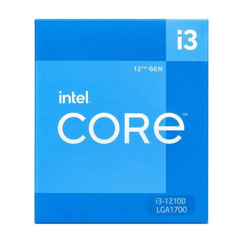 CPU Intel Core i3 12100 (4.3GHz, 4 Nhân 8 Luồng)