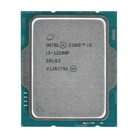 CPU Intel Core i3 12100F (4.3GHz, 4 Nhân 8 Luồng) - Tray