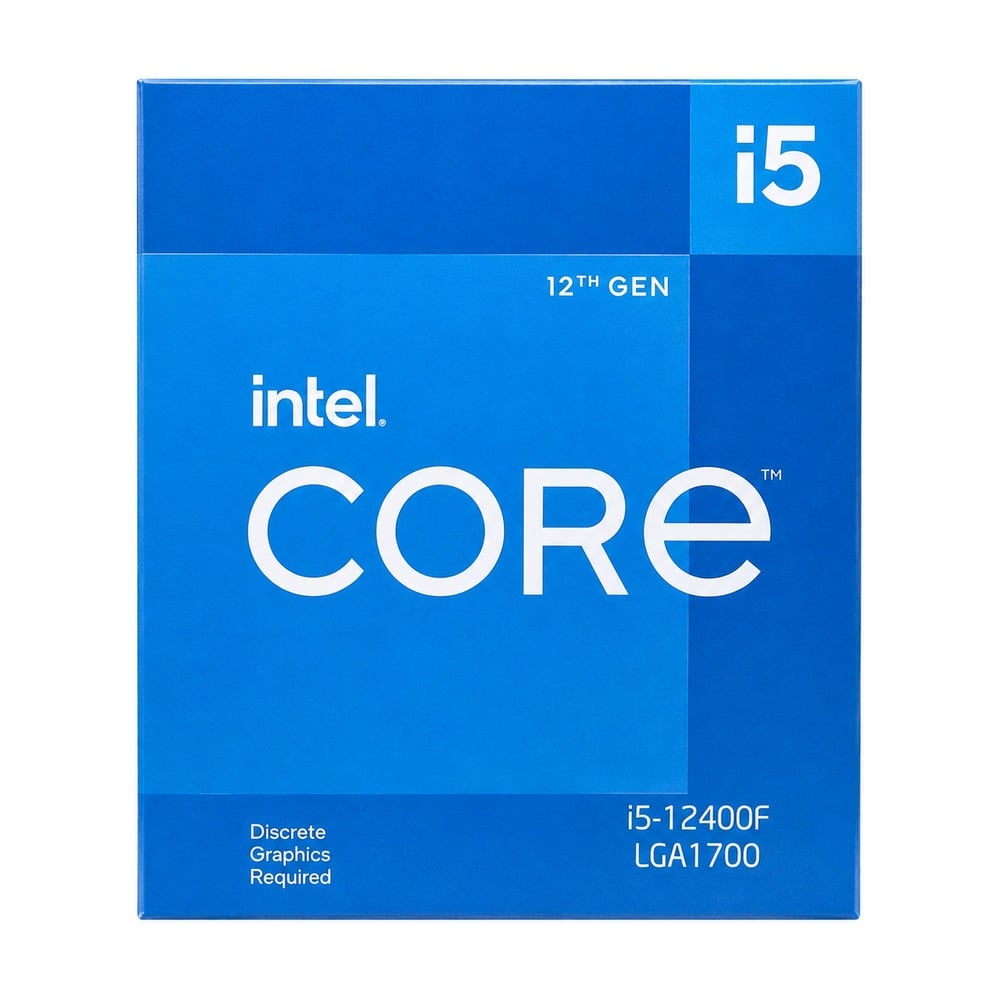 CPU Intel Core i5 12400F (4.4GHz, 6 Nhân 12 Luồng)