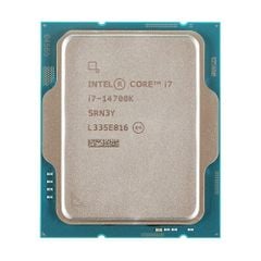 CPU Intel Core i7-14700K (5.6 GHz, 20 Nhân 28 Luồng) - Tray
