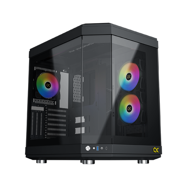 Vỏ Case XIGMATEK CUBI E-ATX/ATX/M-ATX/ITX Đen