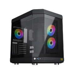Vỏ Case XIGMATEK CUBI E-ATX/ATX/M-ATX/ITX Đen