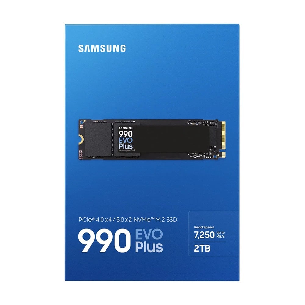 Ổ cứng SSD Samsung 990 EVO Plus 2TB PCIE GEN 4.0 X4 NVMe (R 7250/W 6300)