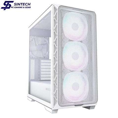 Vỏ Case Montech Air 903 Max màu trắng kèm fan