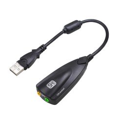 Dây chuyển USB ra âm thanh 5H 7.1 cao cấp (H)