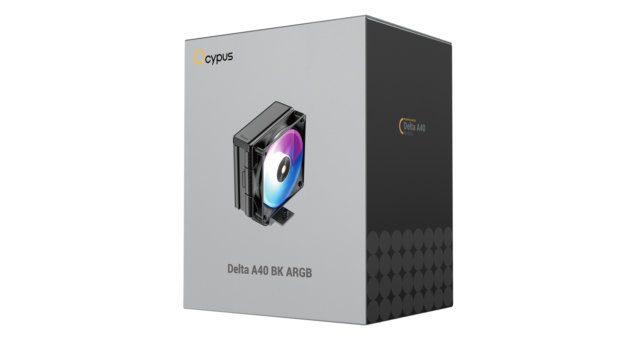Tản nhiệt khí Ocypus Delta A40 BK ARGB Đen