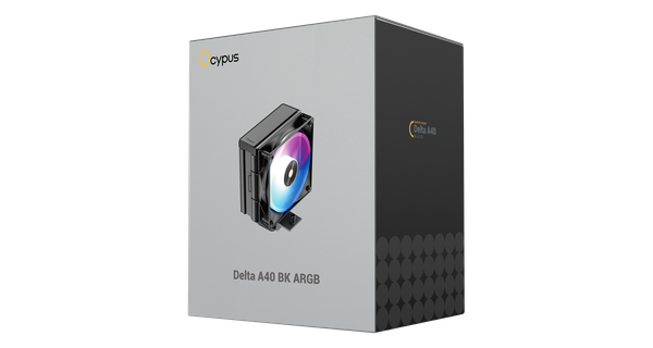 Tản nhiệt khí Ocypus Delta A40 BK ARGB Đen