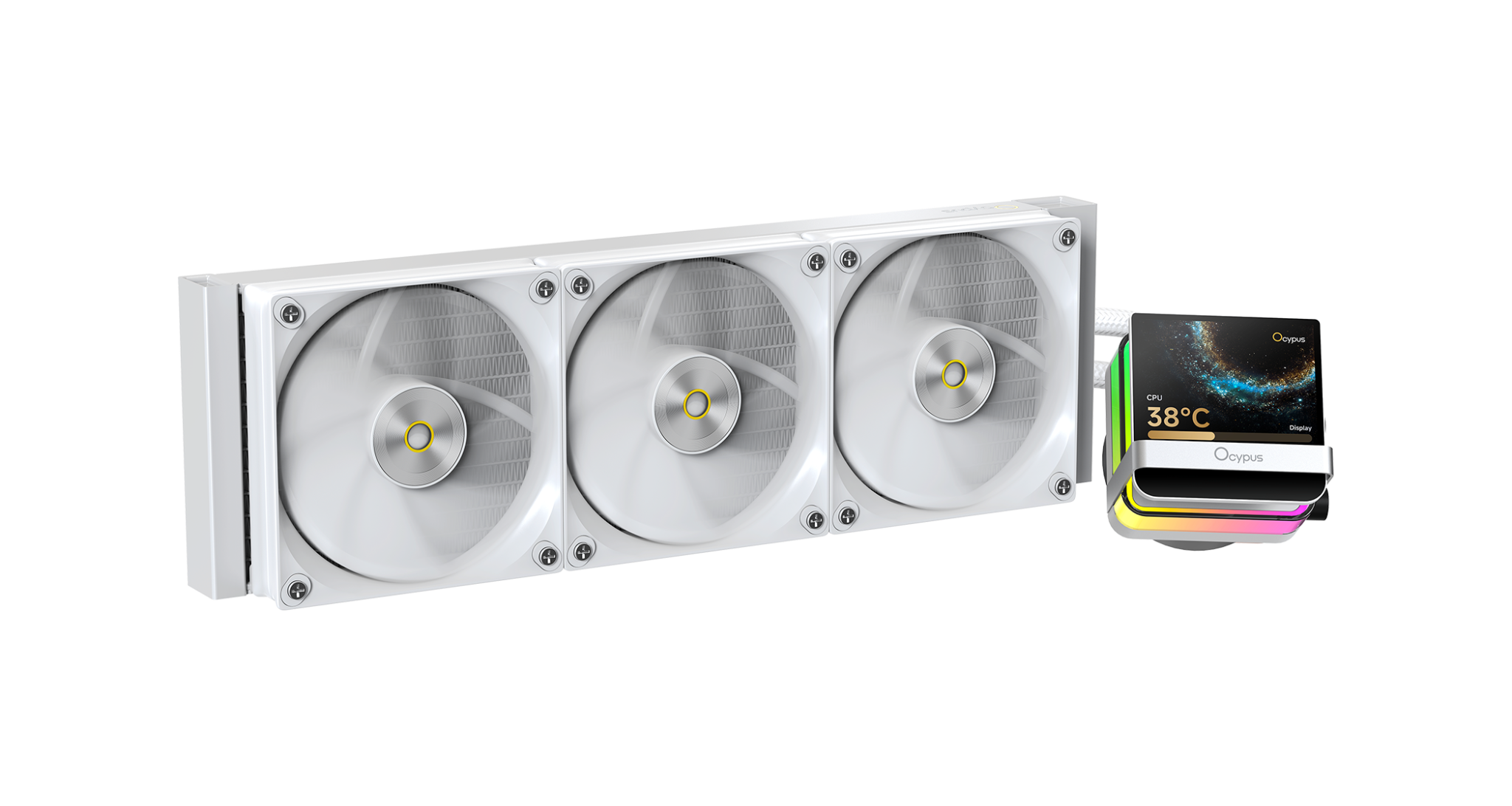 Tản nhiệt nước AIO Ocypus Sigma L36 PRO Trắng
