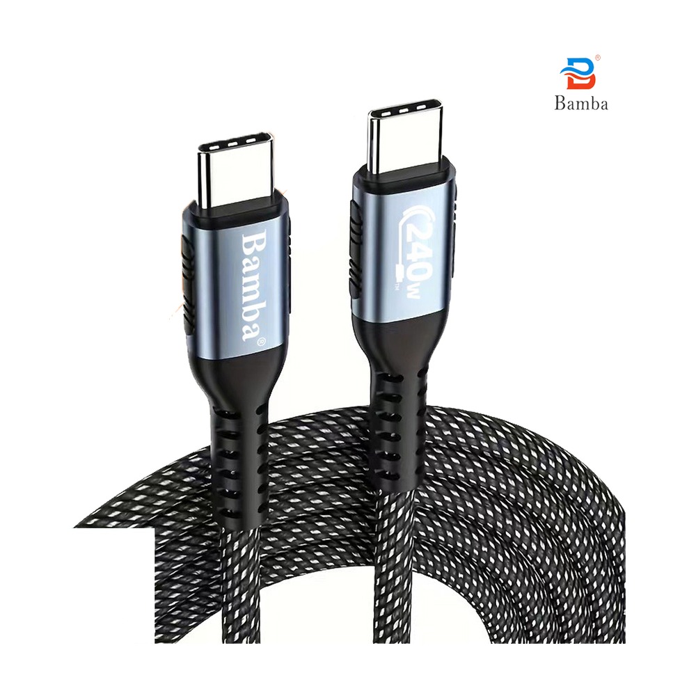 Dây Cáp Sạc Điện Thoại + Laptop Bamba B24 240W 2m (Sạc Nhanh)