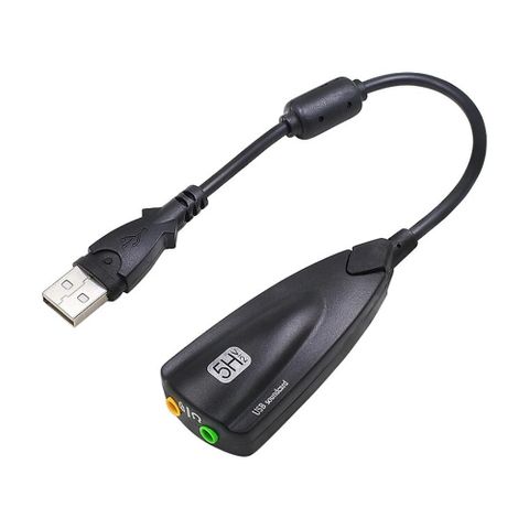 Dây chuyển USB ra âm thanh 5H 7.1 cao cấp (H)