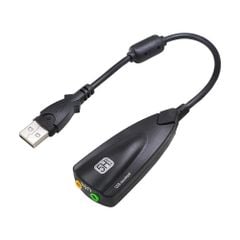 Dây chuyển USB ra âm thanh 5H 7.1 cao cấp (H)