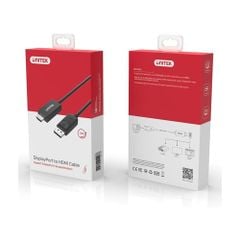 Dây DisplayPort to HDMI Cable 1.8M